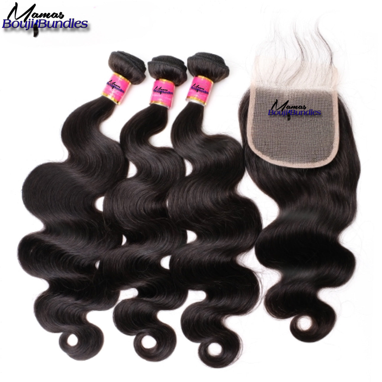 3 Bundle & Closure Deal mink Brazilian Hair