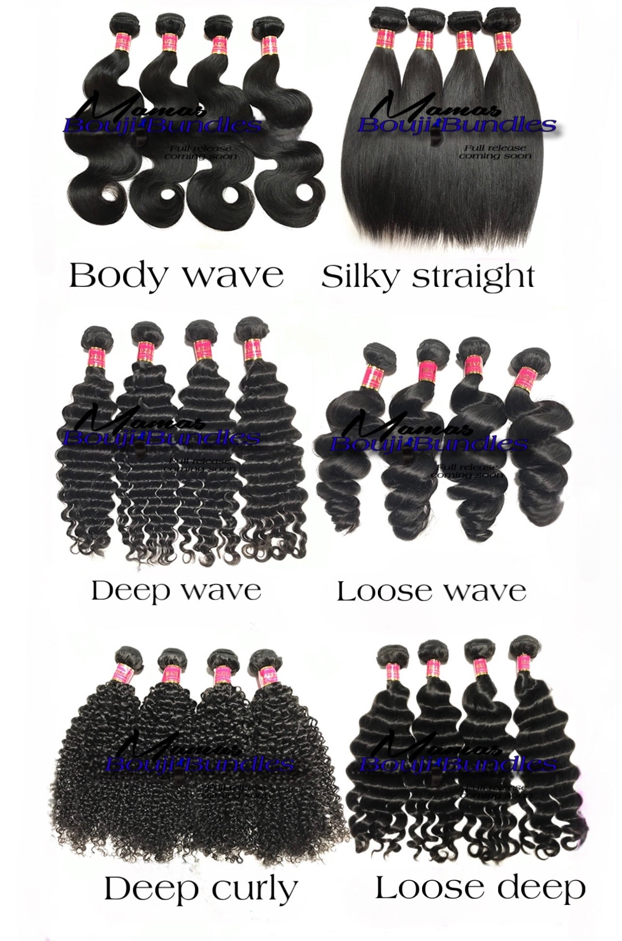 4 Bundle Deal 10A Mink Brazilian